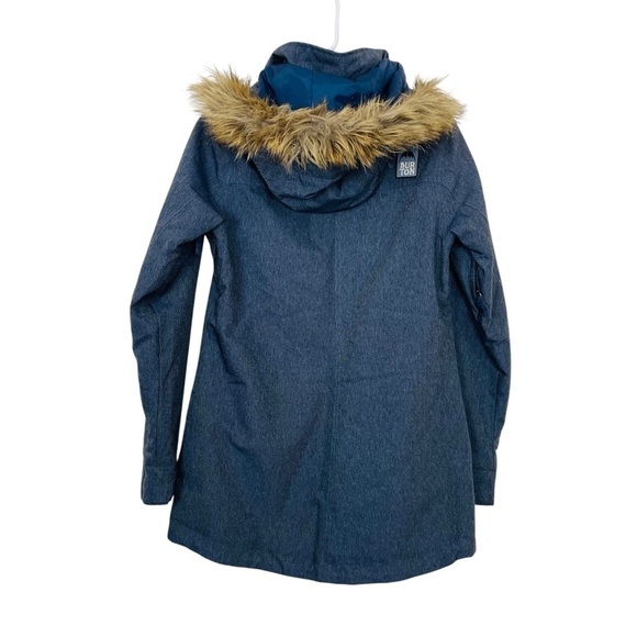 Burton Women's Hazel Ski Snowboard Winter Jacket in Denim XSmall - Picture 12 of 16
